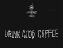 Tablet Screenshot of caffestreets.com